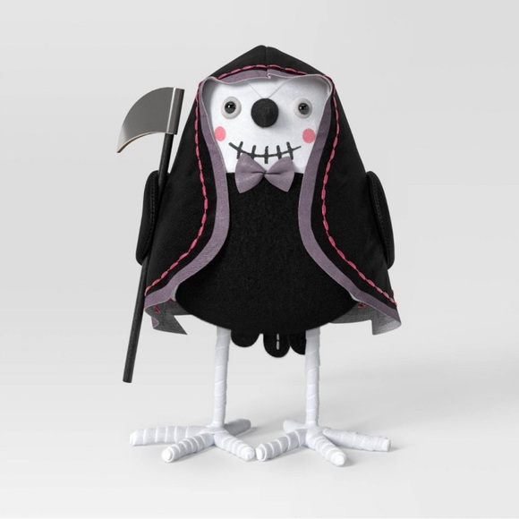 2pcs Featherly ‘Hoodie’ & ‘Spellma’ Felt Witch Birds New 2024. - Picture 4 of 5